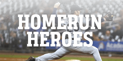 Curve Breaker Font Poster 7