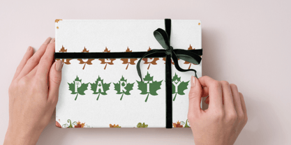 Grateful Autumn Font Poster 3