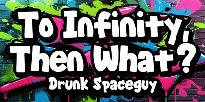 Graffiti Smile Font Poster 2