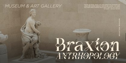 Vanelost Font Poster 9