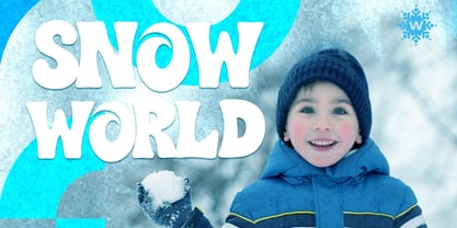 Winter Wonder Land Font Poster 5