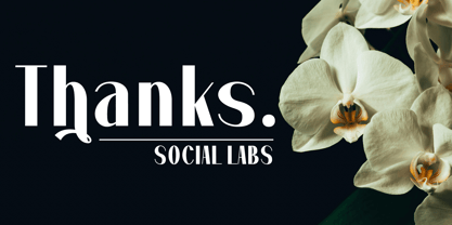 Dramora Font Poster 9