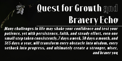 Dramora Font Poster 5