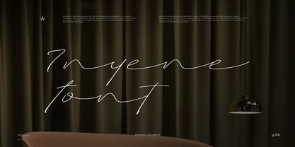 Inyene Font Poster 6