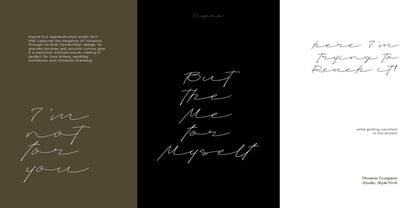 Inyene Font Poster 4