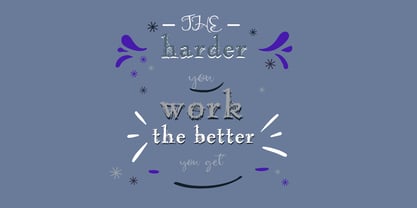 ZP Antique Webbing Font Poster 4