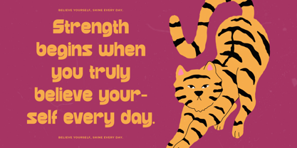 Grand Nights Font Poster 3