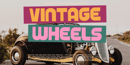 Grand Nights Font Poster 6