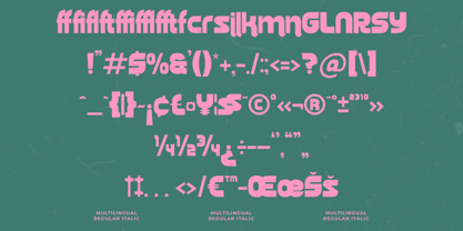 Grand Nights Font Poster 14