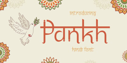 Pankh Font Poster 1