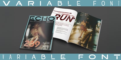 Navigable Variable Font Poster 1