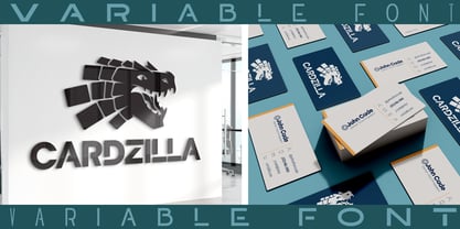 Navigable Variable Font Poster 3