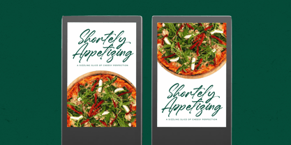 Hugetta Amphals Font Poster 8