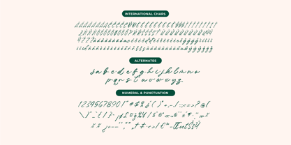 Hugetta Amphals Font Poster 13