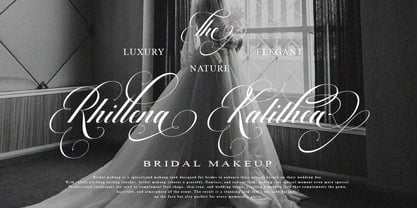 Barlimena Script Font Poster 3