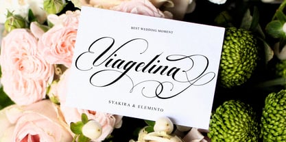 Barlimena Script Font Poster 12