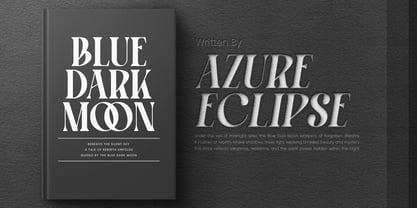 Lux Moon Font Poster 7