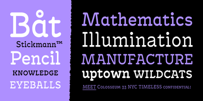 Antypica Font Poster 2