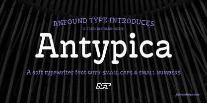 Antypica Font Poster 1