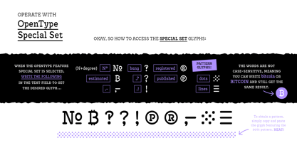 Antypica Font Poster 9