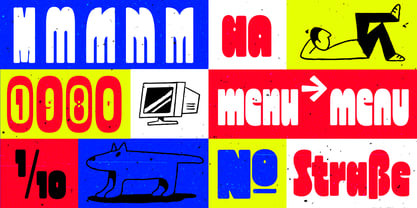 DT Synthaxel Display Font Poster 7