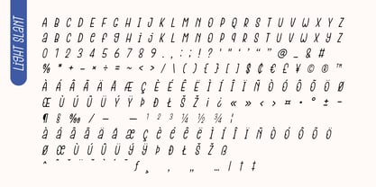 Fox Write Font Poster 12