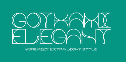 Morbaizy Family Font Poster 6