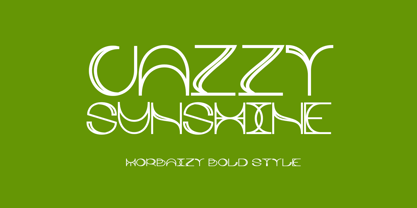 Morbaizy Family Font Poster 9