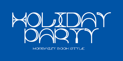 Morbaizy Family Font Poster 3