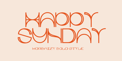 Morbaizy Family Font Poster 2