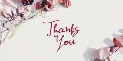 Anthus Signature Font Poster 10