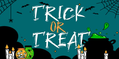 Witch mire Font Poster 4