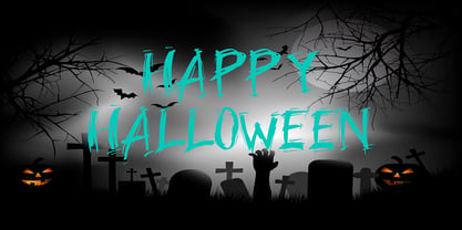 Witch mire Font Poster 6