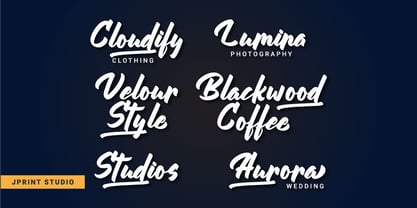 Qasttela Script Font Poster 4