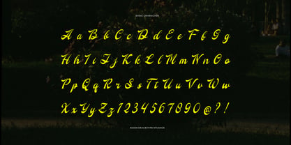 Regarding Wayback Font Poster 10