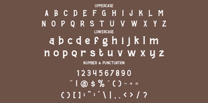 Clear Gulch Font Poster 5