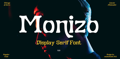 Monizo Font Poster 1