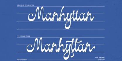 Friday Vintage Font Poster 2