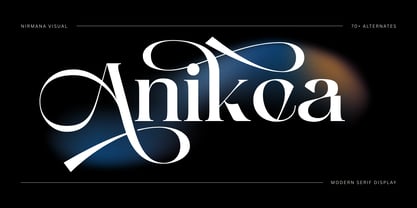 Anikea Font Poster 1