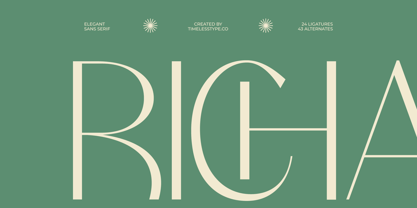 Adisan Richard Font Poster 10