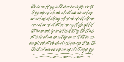 Sejatty Gartena Font Poster 9