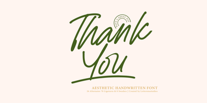 Sejatty Gartena Font Poster 15