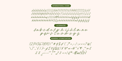 Sejatty Gartena Font Poster 13