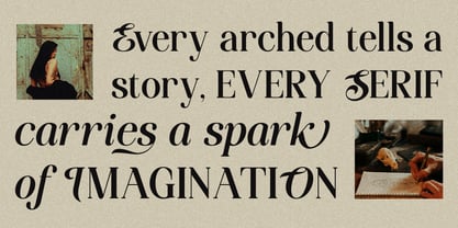 Funky Vintage Font Poster 2