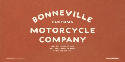 Japanese Kitchen Font Poster 2