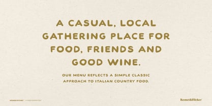 Japanese Kitchen Font Poster 9