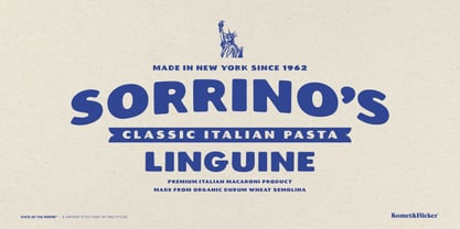 State of the Empire Font Poster 11