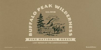 State of the Empire Font Poster 3