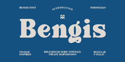 Bengis Font Poster 1