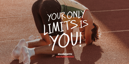 Culture Shock Font Poster 8